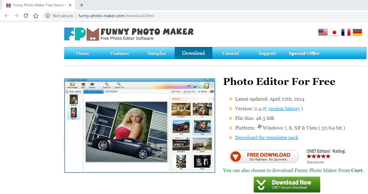 Funny photo maker software